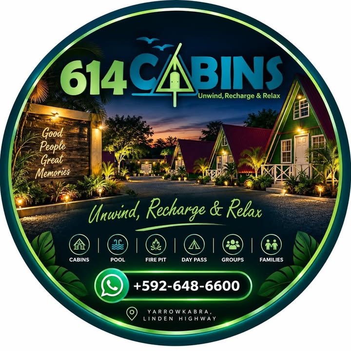 614 Cabins logo